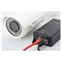 DIGITUS PoE+ Injector, 802.3at, 30 Watt