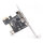 DIGITUS 1 x PCI Express Karte, Firewire 1394a (2+1 Port)