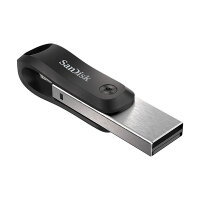 STICK 256GB USB 3.1 Sandisk iXpand Go Apple Lightning black/silver