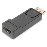 DIGITUS DisplayPort Adapter DPort -> HDMI St/Bu...