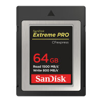 Card 64GB Sandisk Extreme Pro 1500MB/s express