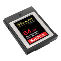 Card 64GB Sandisk Extreme Pro 1500MB/s express