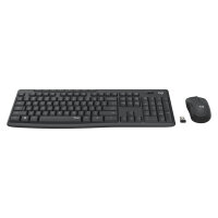 Logitech MK295 Silent Wireless Combo Black QWERTZ DE