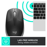 Logitech M190 optisch wireless Grey