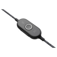Logitech Headset Zone Wired MSFT Teams on Ear kanbelgebunden USB-C Gray