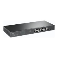 TP-LINK SG1218MP - 18-Port Gigabit Rackmount Switch with 16-Port PoE+