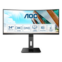 86,4cm/34 (3440x1440) AOC Pro-Line CU34P2A 21:9 1ms USB...
