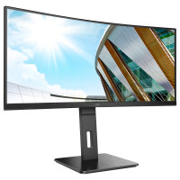 86,4cm/34 (3440x1440) AOC Pro-Line CU34P2A 21:9 1ms USB 2xHDMI DisplayPort VESA Speaker 2K UHD Black