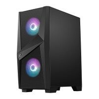 MIDI MSI MAG FORGE 100R | black. window. RGB