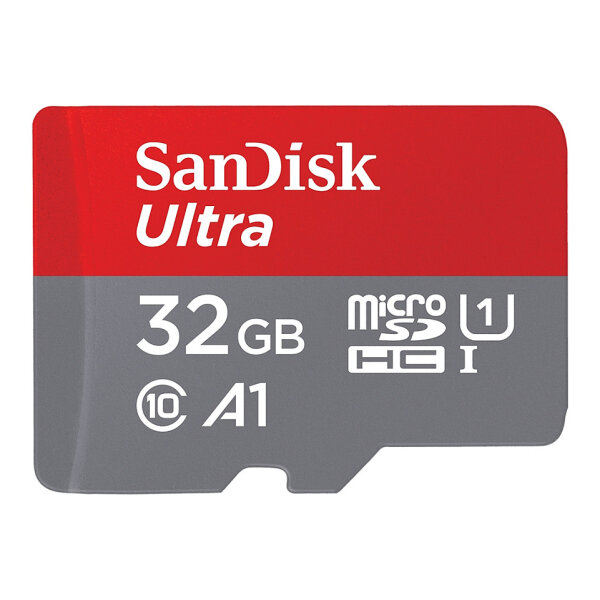 CARD 32GB Sandisk Ultra MicroSDHC 120MB/s +Adapter