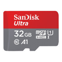 CARD 32GB Sandisk Ultra MicroSDHC 120MB/s +Adapter