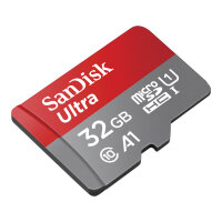 CARD 32GB Sandisk Ultra MicroSDHC 120MB/s +Adapter