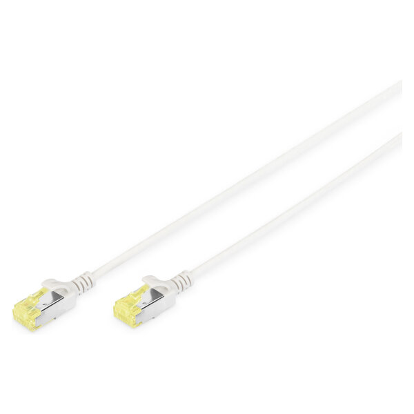 DIGITUS CAT 6A U/FTP Slim Patchkabel 1m grau