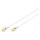 DIGITUS CAT 6A U/FTP Slim Patchkabel 1m grau