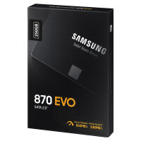 2.5" 250GB Samsung 870 EVO retail