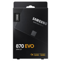 2.5" 250GB Samsung 870 EVO retail