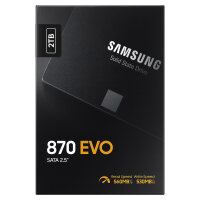 2.5" 2TB Samsung 870 EVO retail