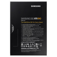 2.5" 2TB Samsung 870 EVO retail