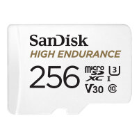 CARD 256GB Sandisk High Endurance Microsdxc 100MB/s +Adapter