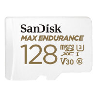 CARD 128GB Sandisk Max Endurance Microsdxc 100MB/s +Adapter