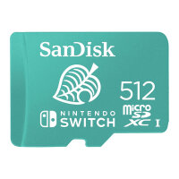 CARD 512GB Sandisk Nintendo Switch Microsdxc 100MB/s Mint...
