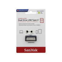STICK 64GB USB 3.1 Sandisk Ultra Dual Drive Type-A/Type-C black/silver
