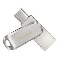 STICK 128GB USB 3.1 Sandisk Ultra Dual Drive Luxe Type-C silver