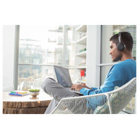 Logitech Headset Zone Wired UC Wireless für Unified Communication - On Ear
