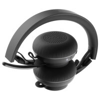 Logitech Headset Zone Wired UC Wireless für Unified Communication - On Ear