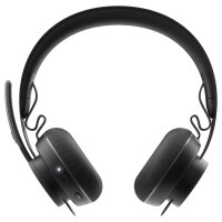 Logitech Headset Zone Wired UC Wireless für Unified Communication - On Ear