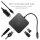 Green Cell AK61 USB-C HUB 6-Port 3xUSB 3.0  USB-C  HDMI  Gigabit LAN