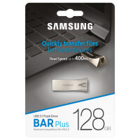 STICK 128GB USB 3.1 Samsung Bar Plus MUF-128BE3 Silber