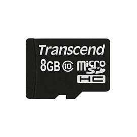 CARD 8GB Transcend Premium MicroSDHC 10MB/s