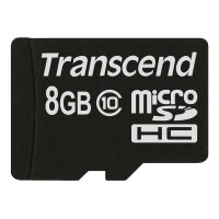 CARD 8GB Transcend Premium MicroSDHC 10MB/s