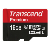 CARD 16GB Transcend MicroSDHC 10MB/s