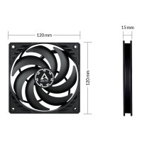 120mm Arctic P12 SLIM PWM PST