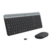Logitech MK470 Wireless Combo Black QWERTZ DE