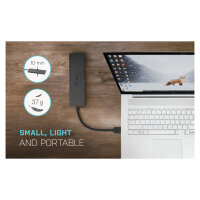 USB3.0 HUB 4Port SuperSpeed passiv i-Tec Black