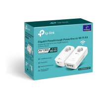 INTD TP-LINK Powerline TL-WPA8631P Kit AV1300-AC1200-Gigabit-WLAN-Powerline-KIT mit Steckdose