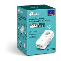 INTD TP-LINK Powerline WPA8631P AV1300-AC1200-Gigabit-WLAN-Powerline mit Steckdose