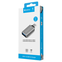 Sandberg 136-24 USB-C > USB 3.0 (ST-BU) Adapter Silver