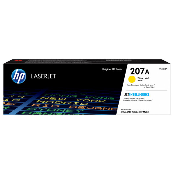 HP Toner 207A W2212A Gelb bis zu 1.250 Seiten