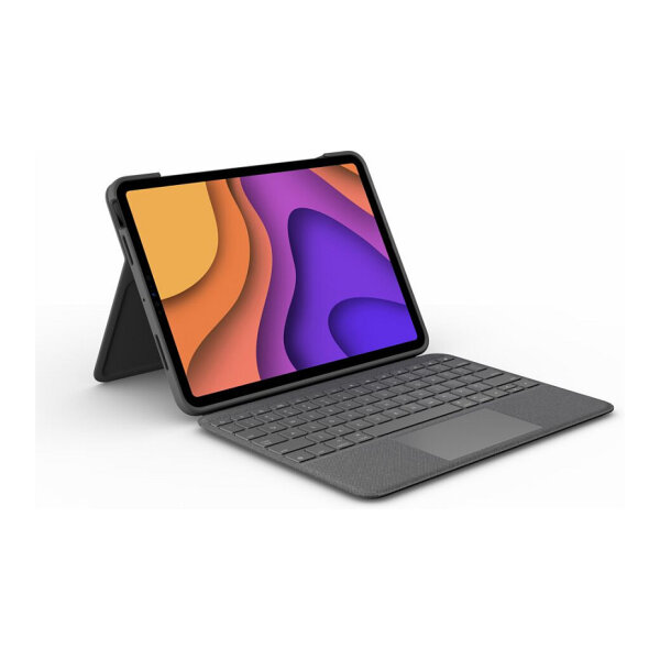 Logitech Slim Folio Bluetooth Tastatur und Schutzhülle gray - für für Apple 10.9" iPad Air (4. Generation)