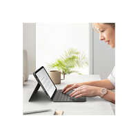 Logitech Slim Folio Bluetooth Tastatur und Schutzhülle gray - für für Apple 10.9" iPad Air (4. Generation)