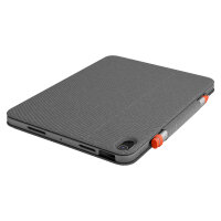Logitech Slim Folio Bluetooth Tastatur und Schutzhülle gray - für für Apple 10.9" iPad Air (4. Generation)
