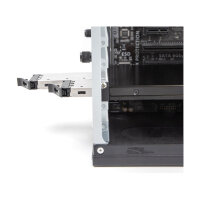 PCI Express x16 Karte Wechselrahmen für 2 x M.2 NVMe SSD - Bifurcation