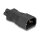 Delock Netzadapter IEC 60320 - C14 auf C5, Stecker / Buchse, 2,5 A, gerade
