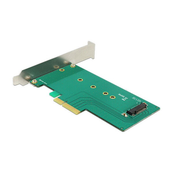 Delock PCI Express x4 Karte > 1 x intern NVMe M.2 Key M 110 mm - Low Profile Form Faktor