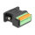 Delock D-Sub 9 Stecker zu Terminalblock Adapter mit Drucktaster