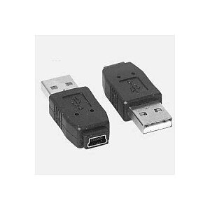 Delock Adapter USB 2.0 A Stecker > mini USB B 5 Pin Buchse